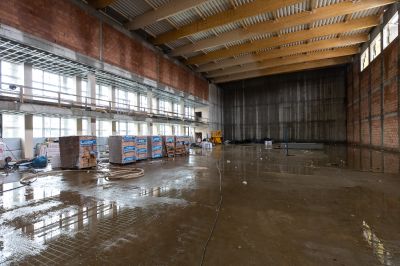 Budowa hali sportowej przy Zespole Szkół nr 1 w Rzeszowie fot. Grzegorz Bukała